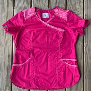 Pink Scrubstar Scrub Top